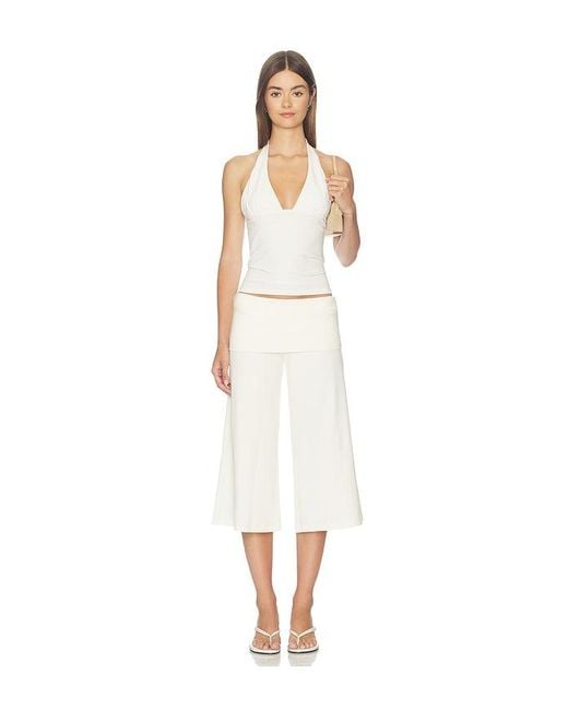 Oddli White Halter Top