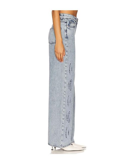 IRO Blue Ryley Wide Leg