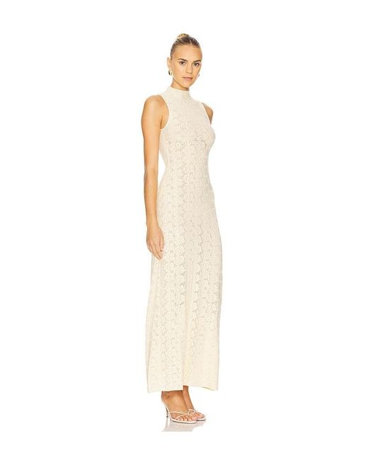 harlow knit maxi dress House of 1960 Open-Knit in White dress_up_accessory