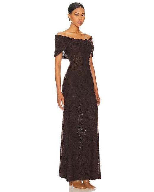 ROBE CALEY en Chocolate LPA en coloris Brown