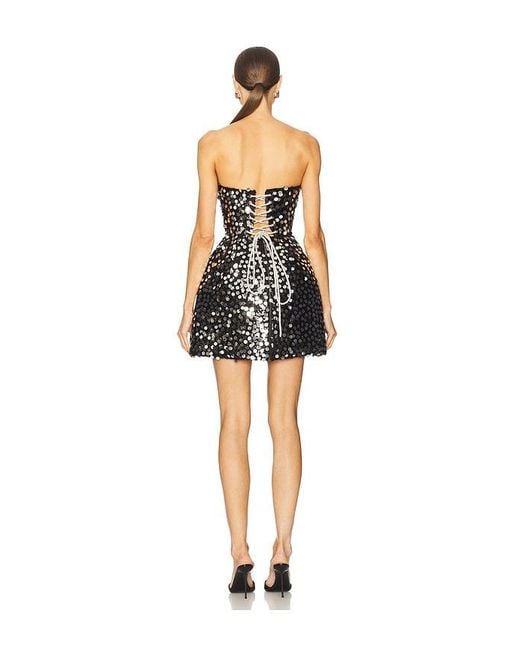 Bronx and Banco Black Maraya Sequin Mini Dress