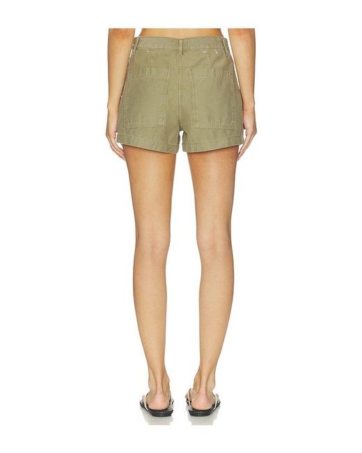 Citizens of Humanity Green Marcella Utility Shorts