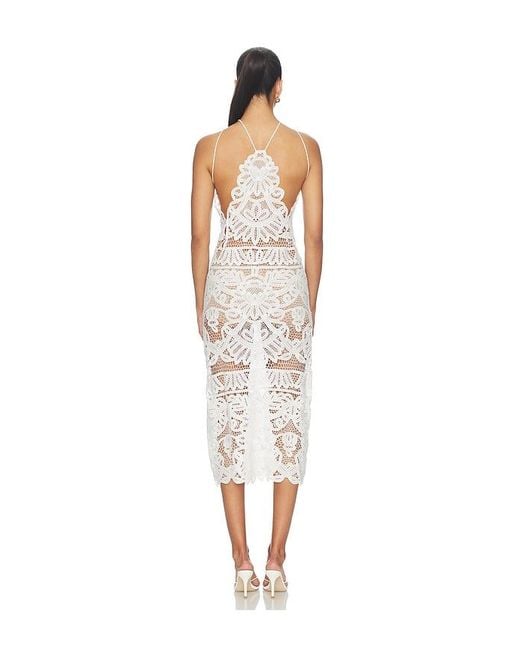 KETTEL ATELIER White Anna Lace Dress