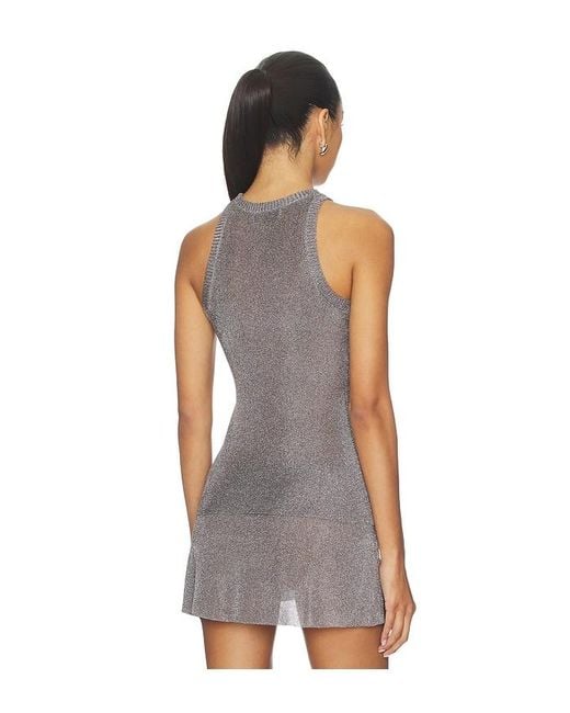 GUIZIO Metallic Millie Top