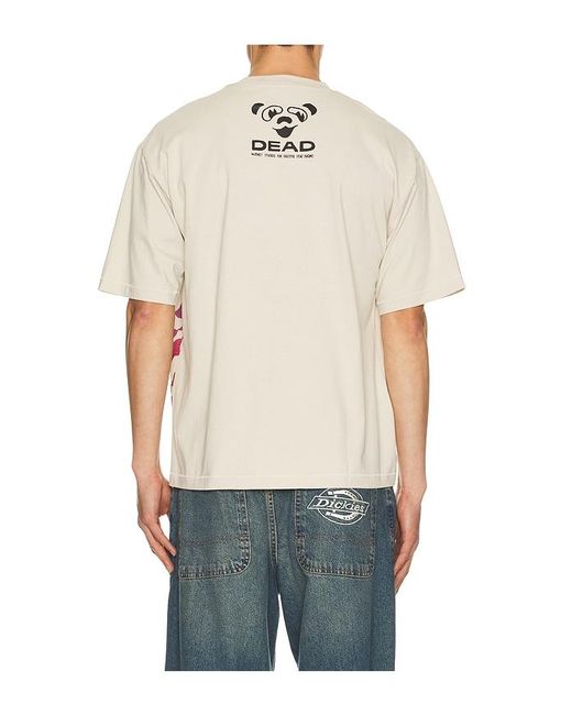 Market Natural X Grateful Dead Stealie Moto Bear T-Shirt for men