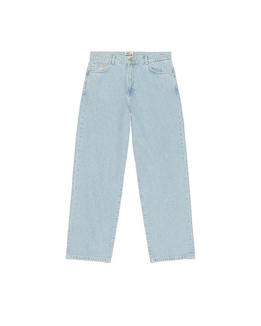 Stan Ray Blue Wide Denim Jeans for men