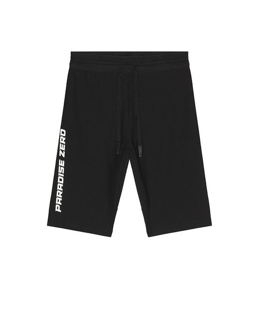 Paradise Zero Black Ribbed Half Tight for men