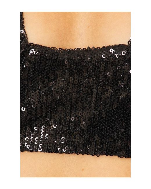 Sketch-Y Black Rama Crop Top
