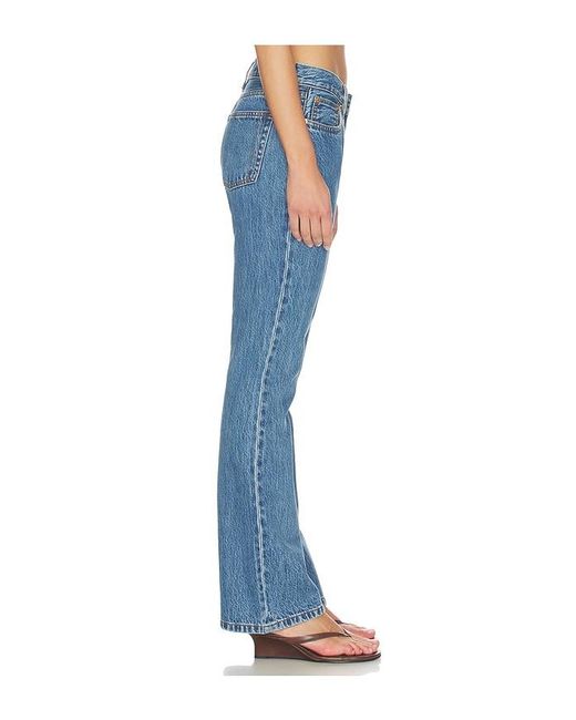 Still Here Blue Tomorrow Low Rise Skinny Bootcut Jeans