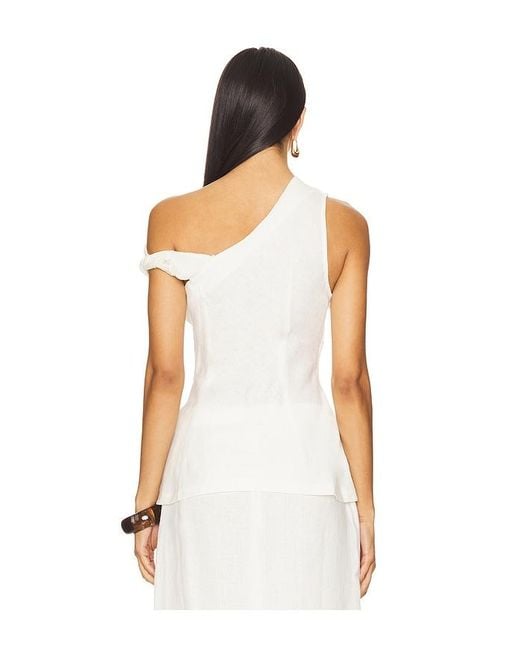 Faithfull The Brand White Suis Top