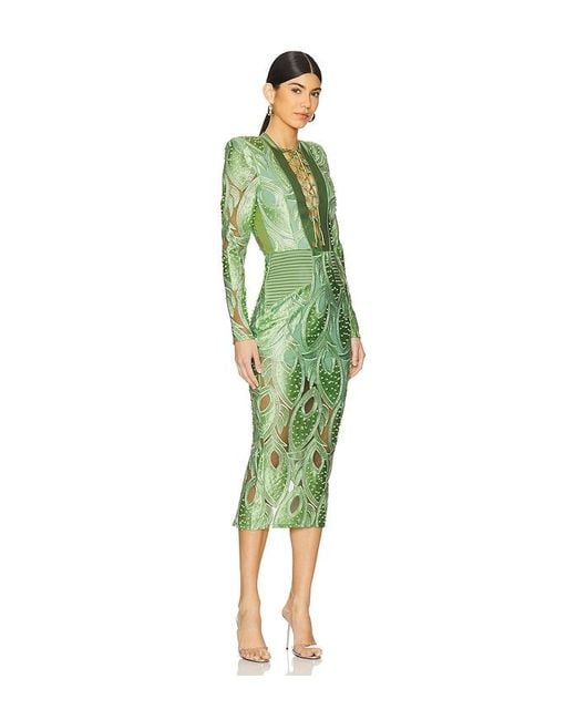 Zhivago Green Midi-Kleid Vista