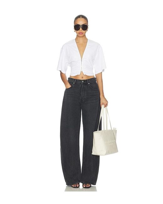 Alexander Wang White Punch Medium Tote Bag