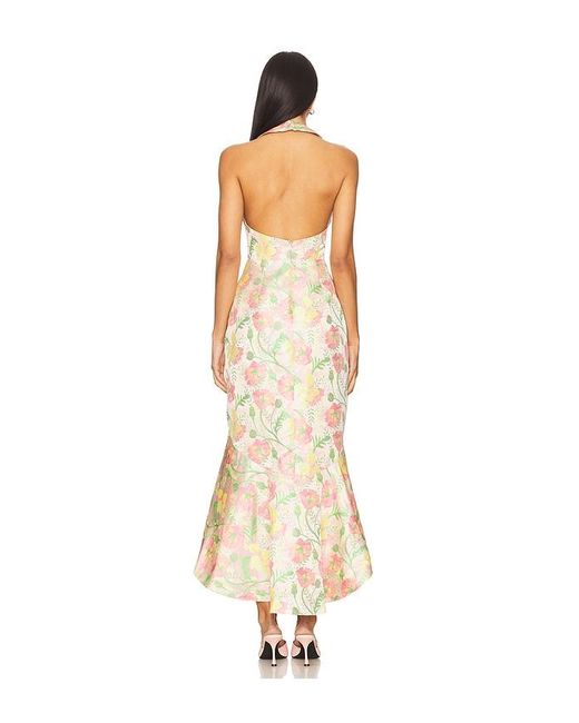 Lovers + Friends Metallic Ivy Maxi Dress