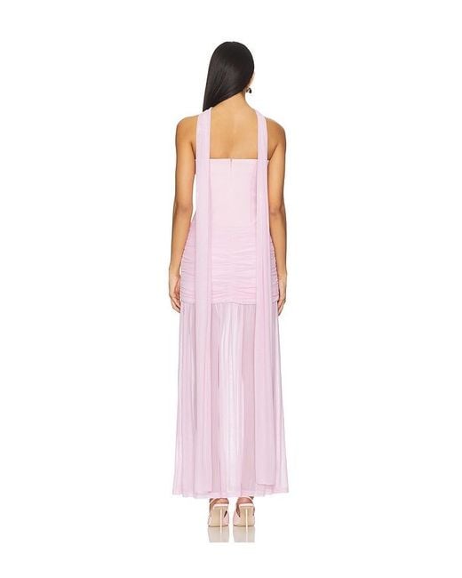 Runaway the Label White Lillie Corset Maxi Dress