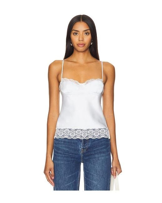 MAJORELLE White Libbie Top