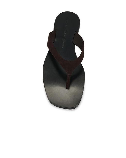 Black Suede Studio Brown Bae Sandal