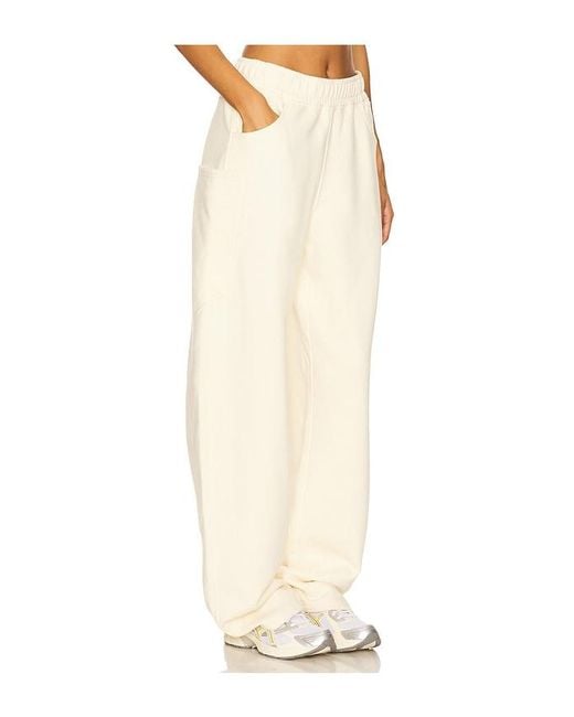 AFRM White Ryan Barrel Sweatpant