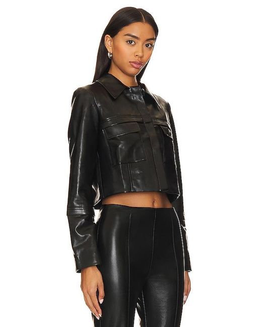 Revolve store leather jacket