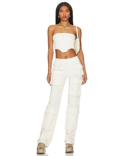 h:ours White Sedona Pant