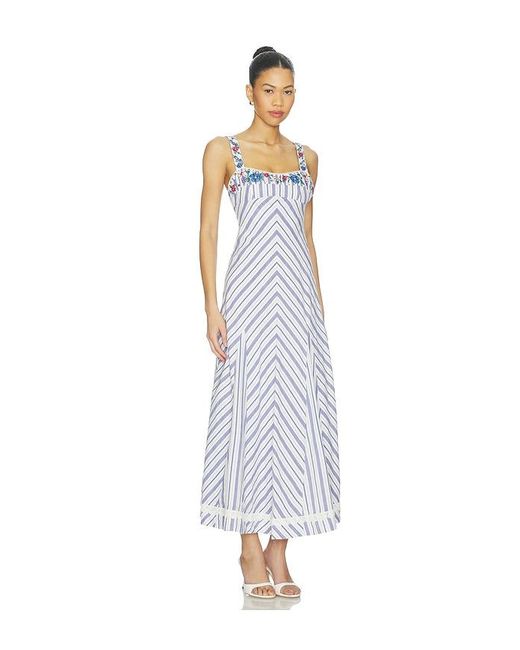 Free People White Havenwood Maxi Dress