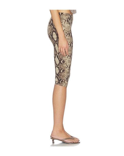 Indah Natural Printed High Waisted Capri Pant