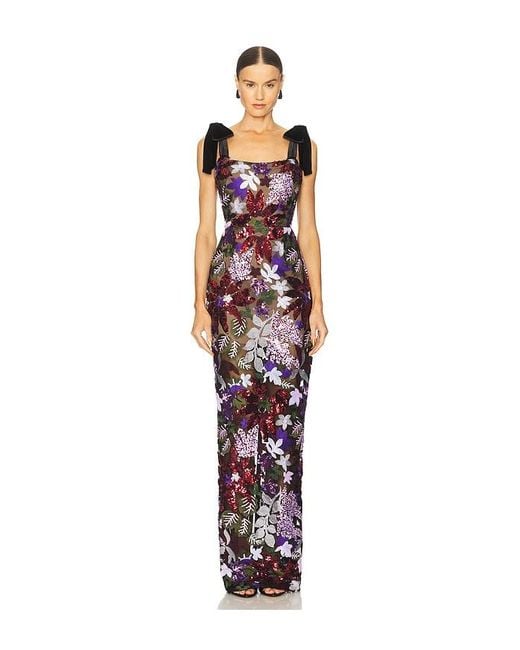 Bronx and Banco Multicolor Maxikleid Dahlia
