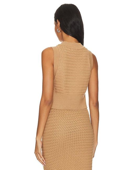 House of Harlow 1960 Natural X Revolve Lilja Top