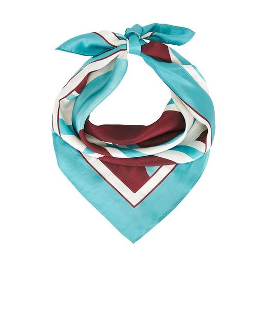 ROAME. Blue Farrah Scarf
