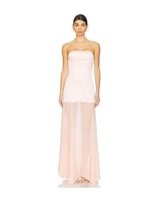 bubish White Jasmine Gown
