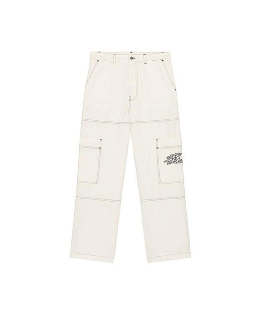 Off-White c/o Virgil Abloh White Script Cargo Pant for men