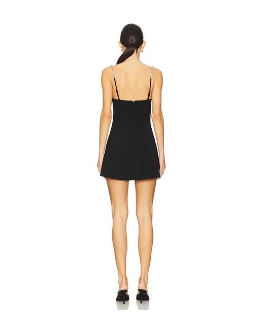 MAJORELLE Black Blaire Mini Dress