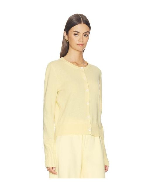La Ligne Natural Solid Lean Lines Cardigan
