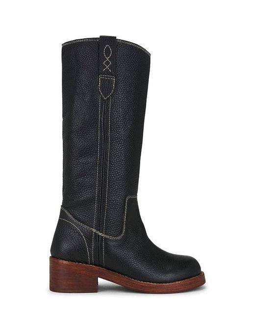 Free People Black Blaze Pull On Boot