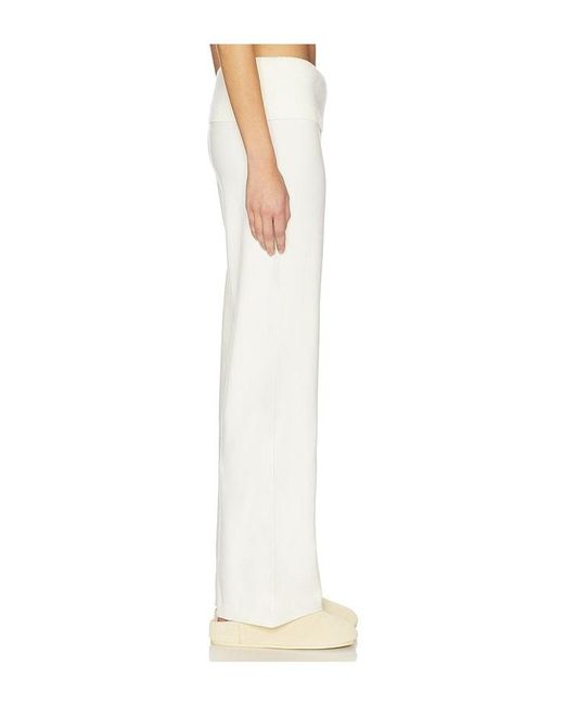 Frankie's Bikinis White Dawson Cloud Knit Pant