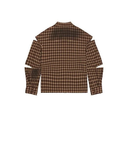 MADFRENZY Hemd in Brown für Herren