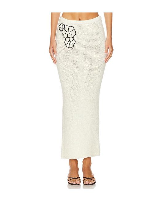 Asta Resort Camilla Skirt White