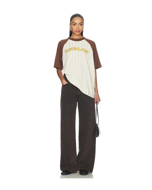 Darling Multicolor Old Skool Raglan Tee