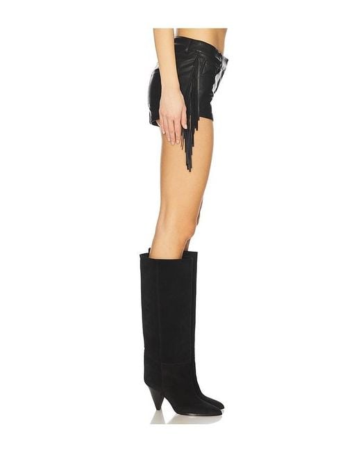superdown Black Karina Fringe Short