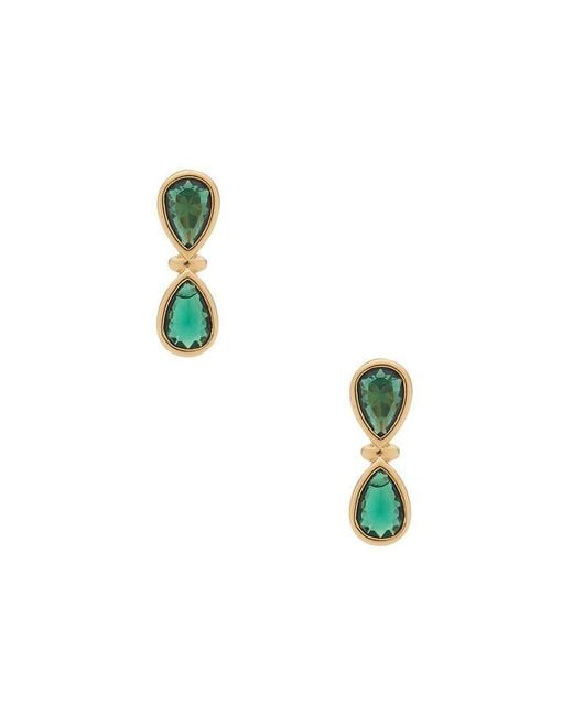 Ettika Blue Infinity Crystal Studs