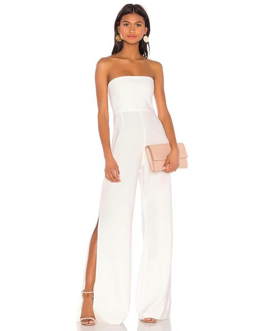 Nookie White Glamour Jumpsuit