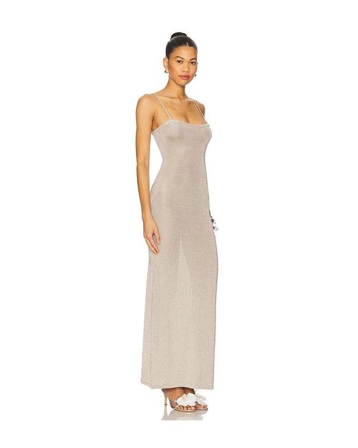 superdown White Dalilah Maxi Dress