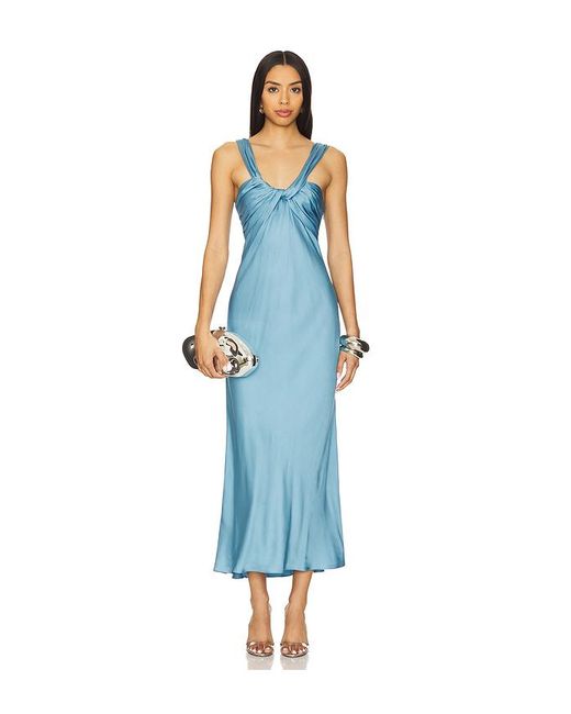 A.L.C. Blue Kleid Ivy