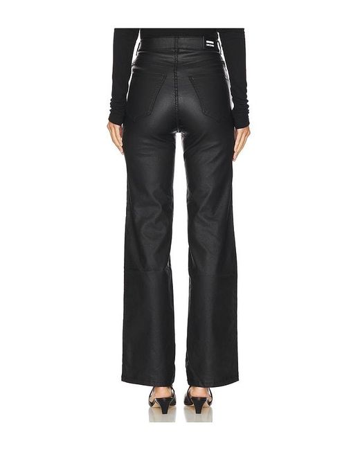 Dr. Denim Black Moxy Straight Pant