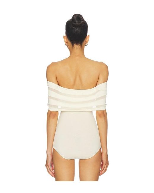 Isa Boulder White Stacks Top