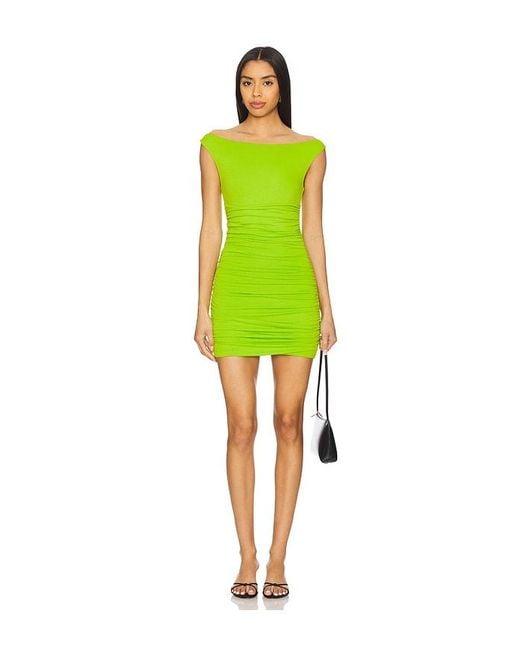 AFRM Green Aster Dress