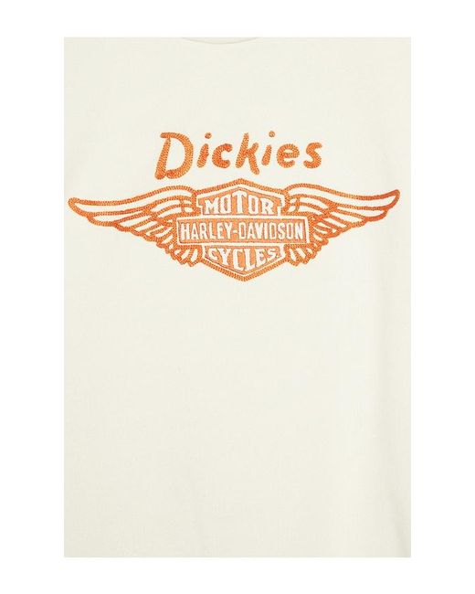 Dickies White X Harley Davidson Sweatshirt for men