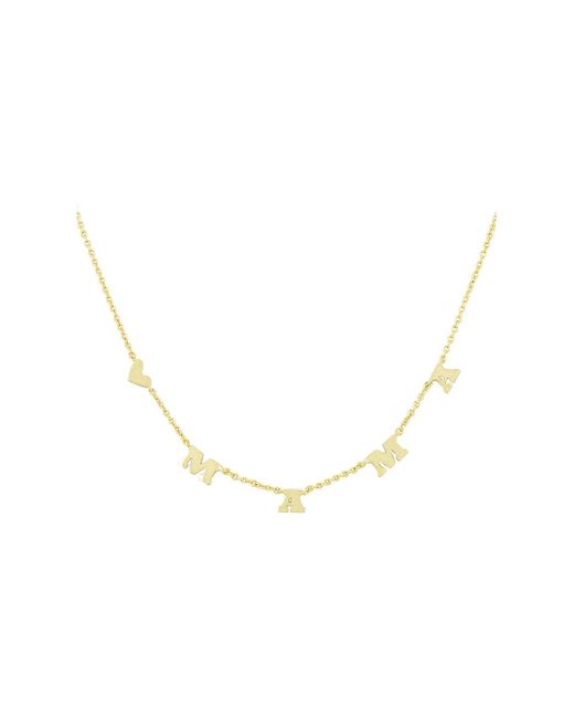 Kendra Scott Mama Necklace in Gold 