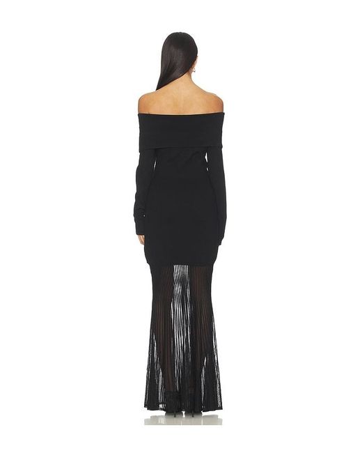 SER.O.YA Black Isotta Dress