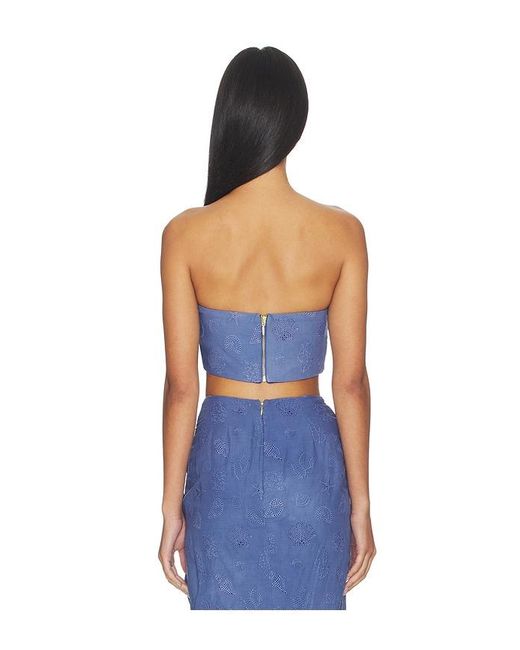 AZULU Blue Sango Top