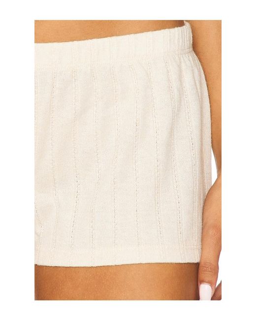 Bella Venice White The Luna Knit Short